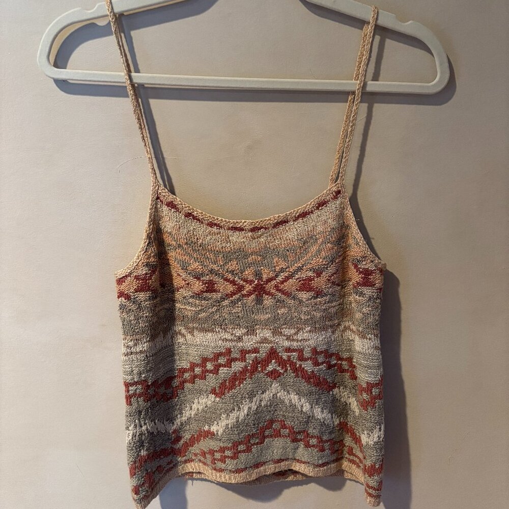 Vintage Ralph Lauren Sport Hand Knit Tank Top - Picture 2 of 3